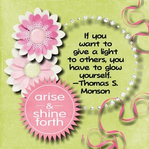 If you want to give a light – quote